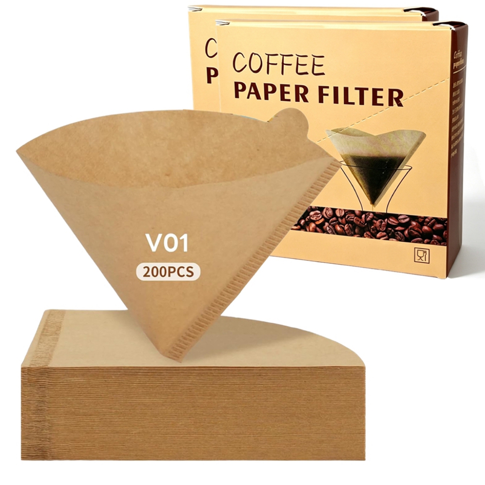 Coffee Equipment Espresso - 커피 필터 200개입 콘형 커피 필터