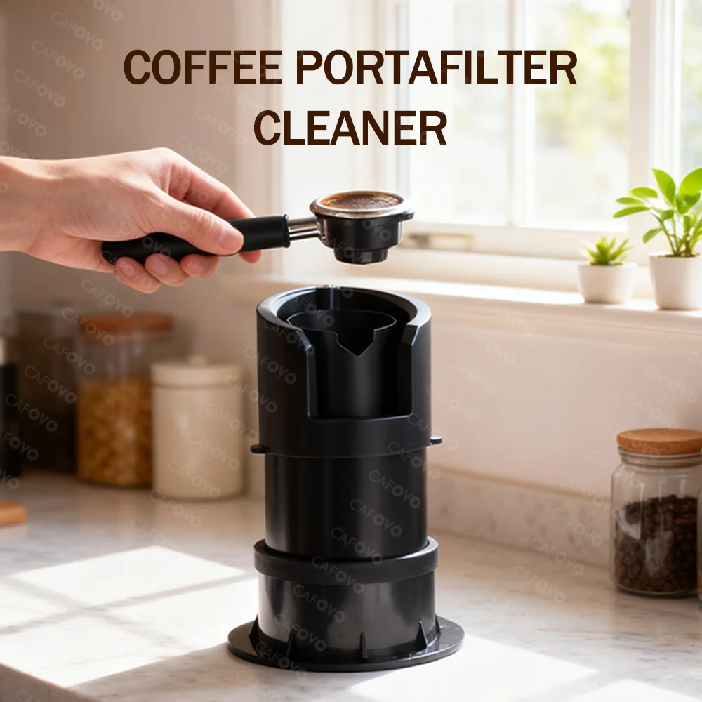 Coffee Equipment For Cafe - CAFOVO ECC20 58mm 전기 포터필터 클리너