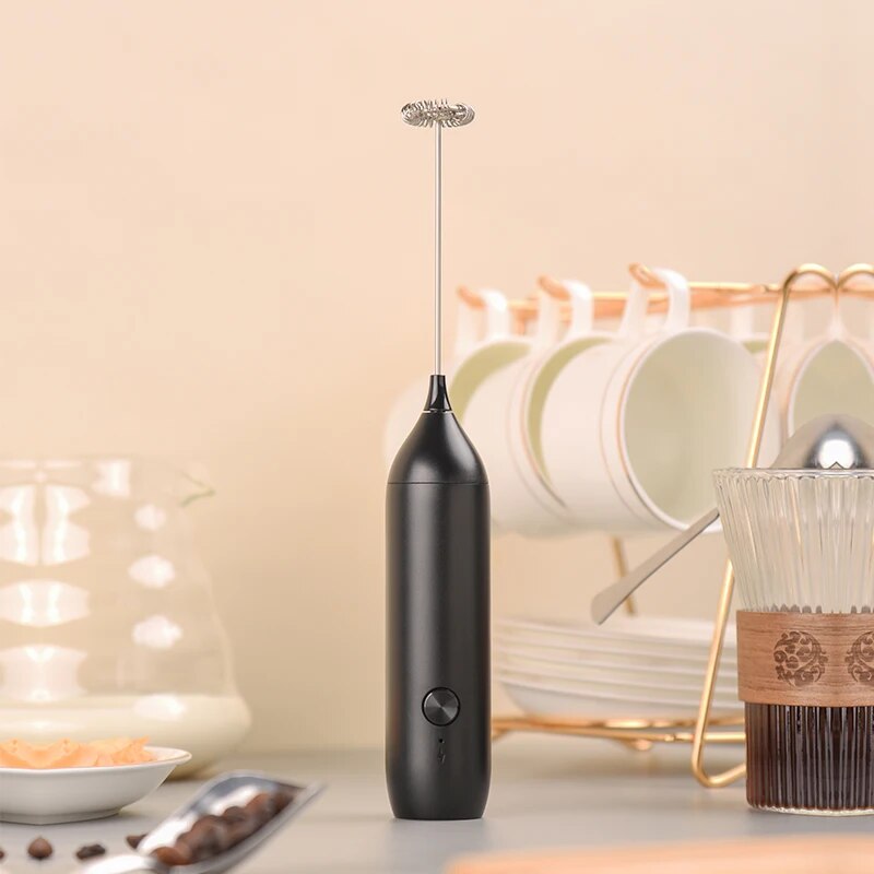 Milk Steaming Pitcher - 전기 우유 거품기 커피 거품기 USB-C