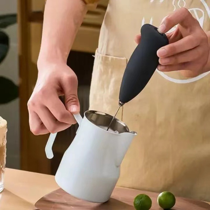 Milk Steaming Pitcher - 미니 우유 거품기, USB 충전식, 3단계