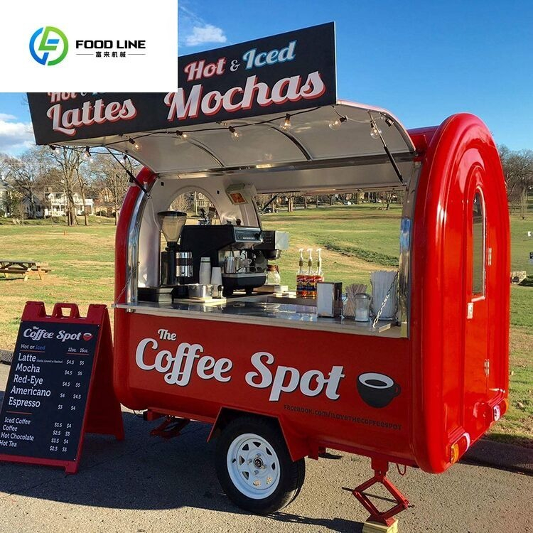 다기능 빙수 카트 중국 음식 트레일러 완비형 핫도그 커 - Coffee Equipment In China 리뷰 및 가격