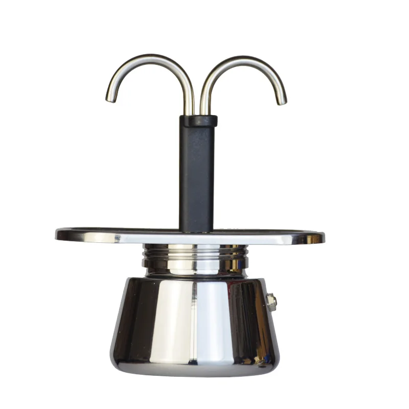 200ML 미니 모카 포트 더블 튜브 304 스테인레스 - Coffee Equipment Espresso 리뷰 및 가격