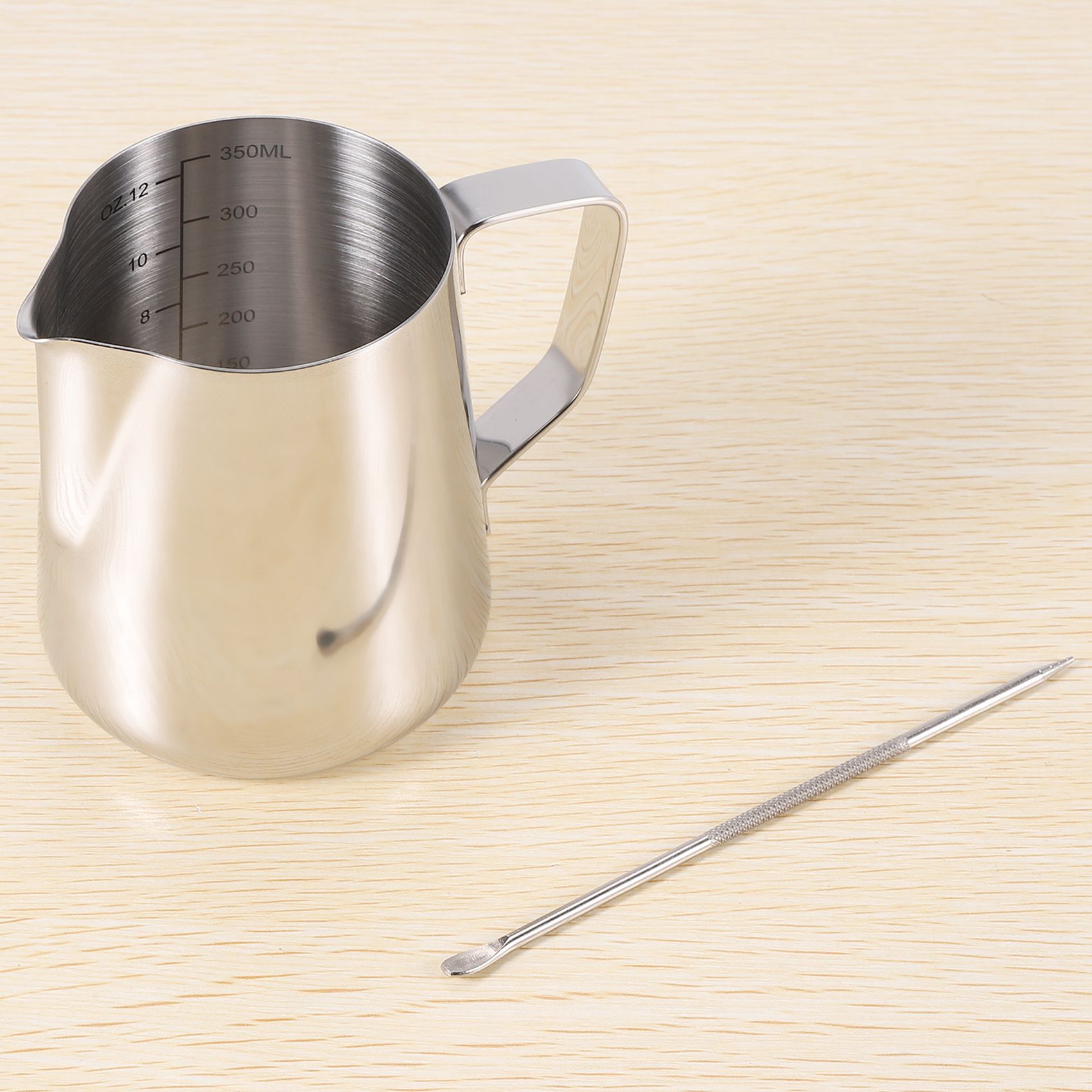 밀크 프로싱 피처 350ml (12oz) 스티밍 피처  - Milk Steaming Pitcher 리뷰 및 가격