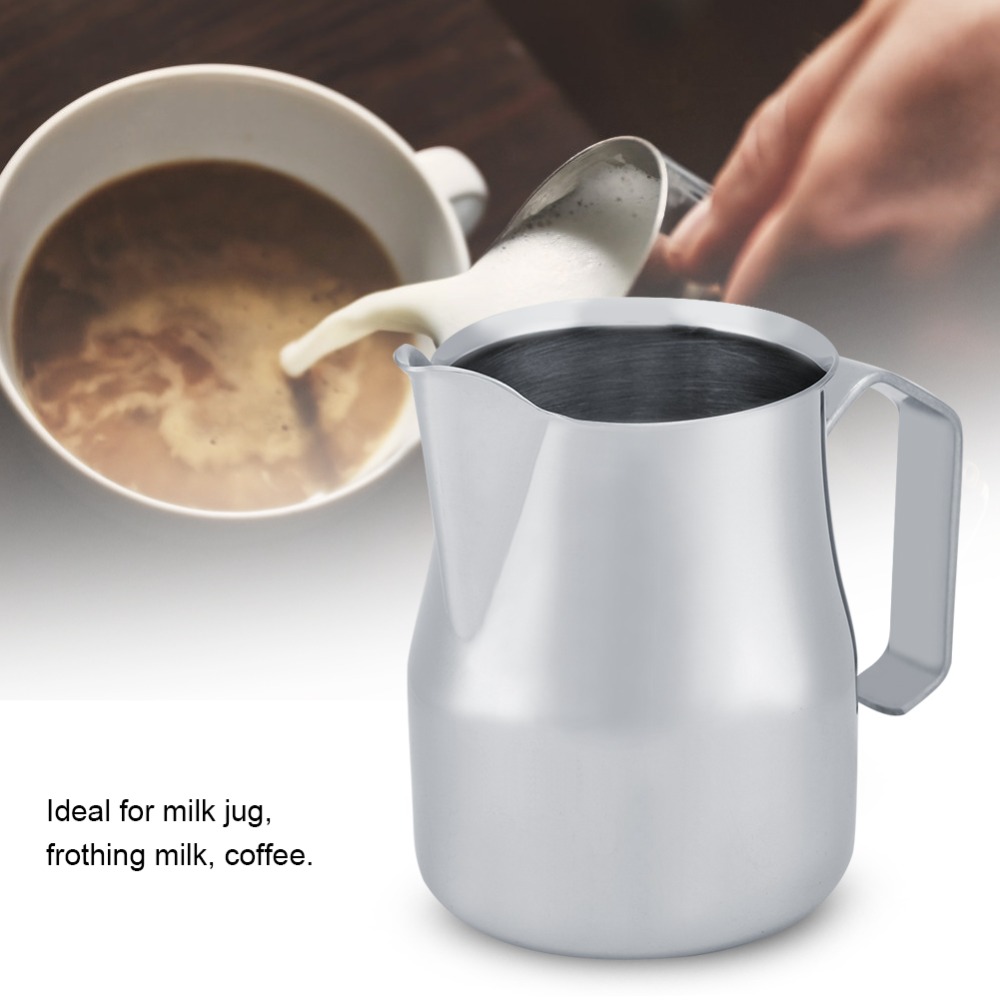 스테인리스 스틸 커피 주전자 실버 750ml/25oz  - Milk Steaming Pitcher 리뷰 및 가격