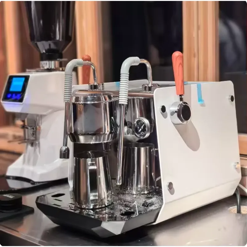 전문가용 반자동 에스프레소 머신 상업용 스테인리스 스틸 - Coffee Equipment For Cafe 리뷰 및 가격