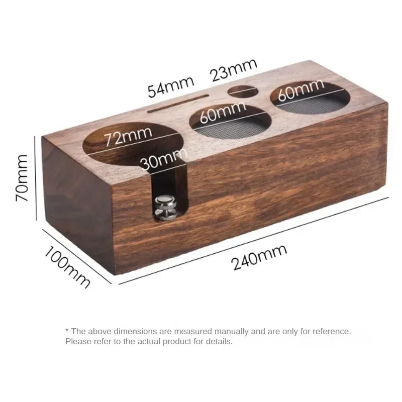 나무 재질의 포터필터 홀더, 커피 탬퍼 매트, 스탠드, - Portafilter 58Mm 리뷰 및 가격